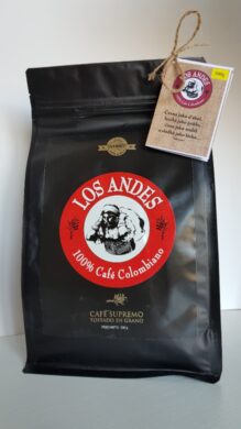 Kolumbijská káva LOS ANDES 500 g pražená zrnká 100% Arabica GOURMET